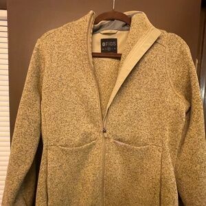 Fig Zip Up Sweater Jacket